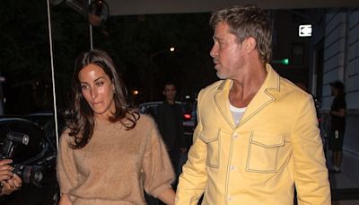 Brad Pitt and girlfriend Ines de Ramon's matching ensembles