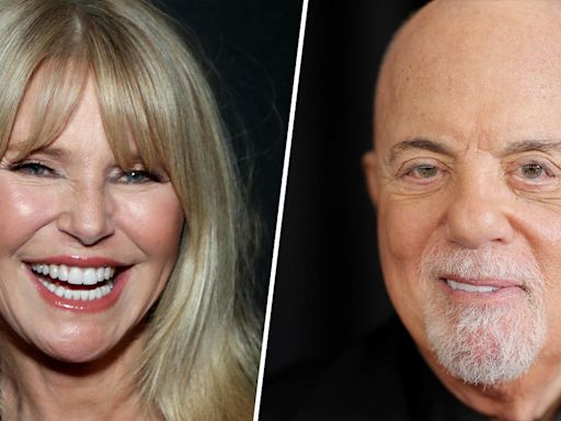 Christie Brinkley, who inspired ‘Uptown Girl,’ dances along to the hit at Billy Joel’s concert