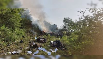 2 Pilots, Engineer Killed As Helicopter Crashes In Pune's Bavdhan