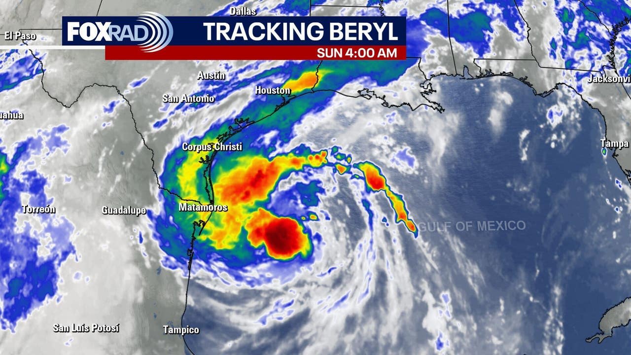 Tracking Tropical Storm Beryl: How will it impact Texas and Houston?