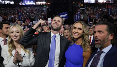 Trump kids gather to see their father formally named as Republican nominee - days after their dad was shot