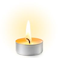 Tea light candles are small, circular candles that come in metal or plastic cups. They are typically unscented and are used for decorative purposes or to provide a small amount of light. Tea light candles are popular for their affordability and versatility.