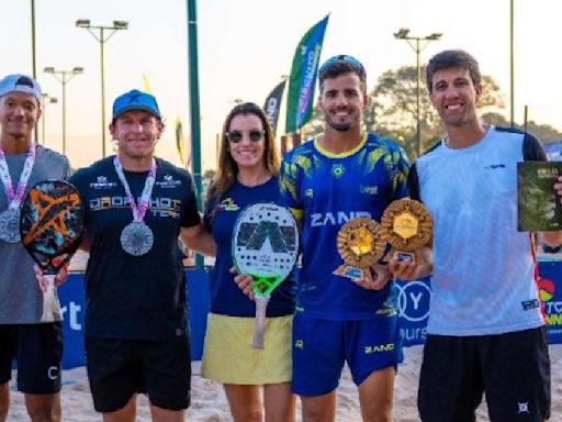 Campeões Mundiais levam o título da 12ª etapa do Circuito Beach Tennis em Cotia