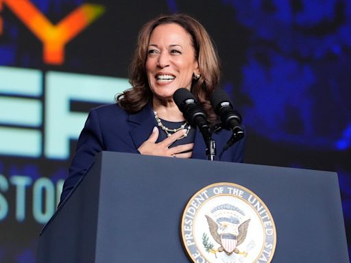 Harris blasts Trump attacks on her heritage as ‘same old show of divisiveness’ at Texas sorority event: Live