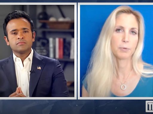 Ramaswamy Hails Ann Coulter for Telling Him ‘Flat-Out to My Face’ She Wouldn’t Vote for Him Because He’s ‘An Indian’