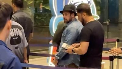 Salman Khan Fans SHOCKED As He Gets Spotted With Tight Security Amid Lawrence Bishnoi Threats | Watch - News18