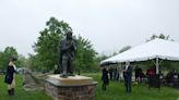 Despite the rain, Washington Crossing Cemetery welcomes its commander-in-chief