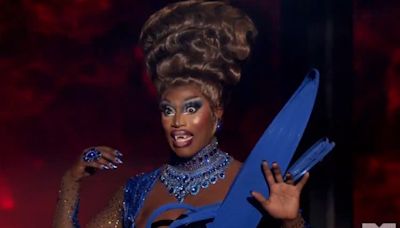 “RuPaul's Drag Race” star Sapphira Cristál explains vampire teeth, reveals unused beating heart gag in final lip-sync