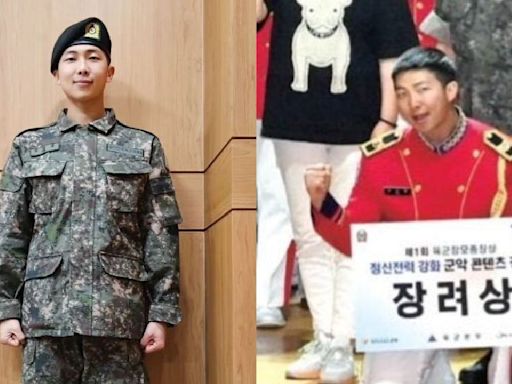 BTS’ RM’s army band sweeps spot among final 8 at military music contest after competing with 45 others; PIC