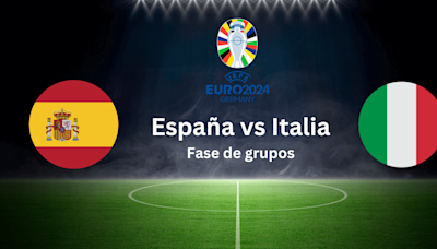 Pronóstico España vs Italia 20/06 Fase Grupos Euro 2024