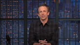 Seth Meyers thinks Mike Johnson could be AI