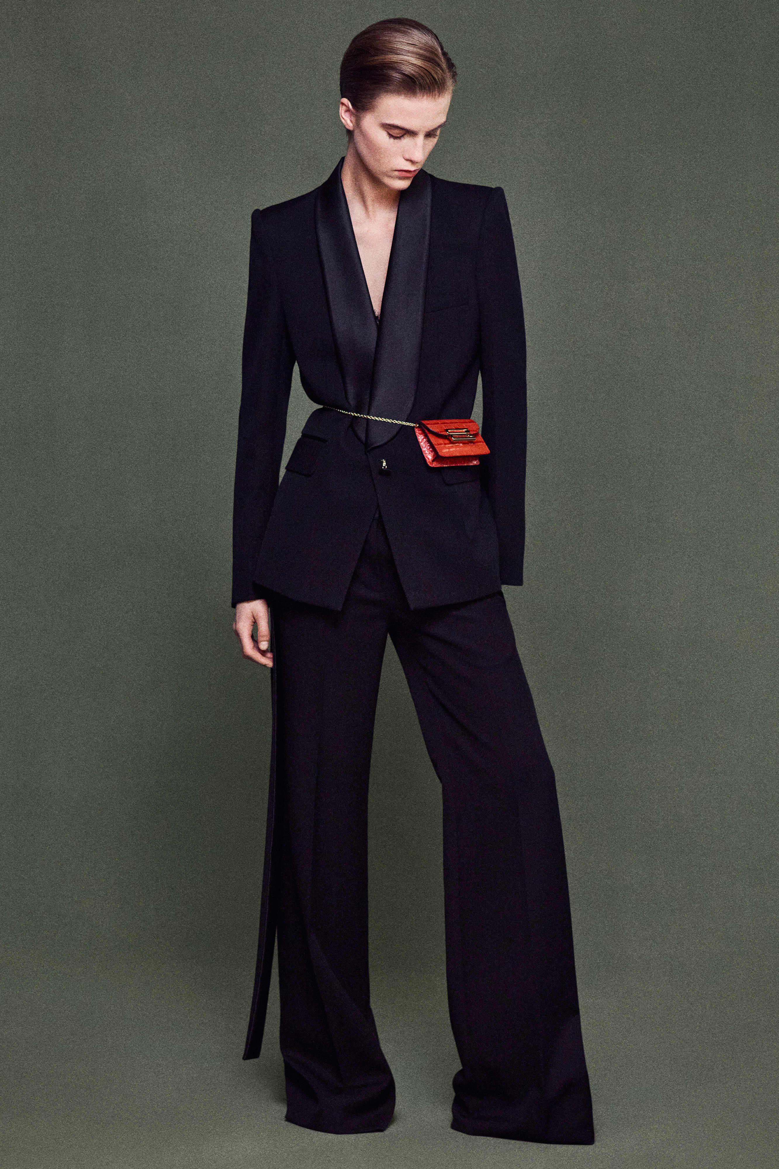 Victoria Beckham Nods to Helmut Newton and the Art of Party Dressing for Resort 2025
