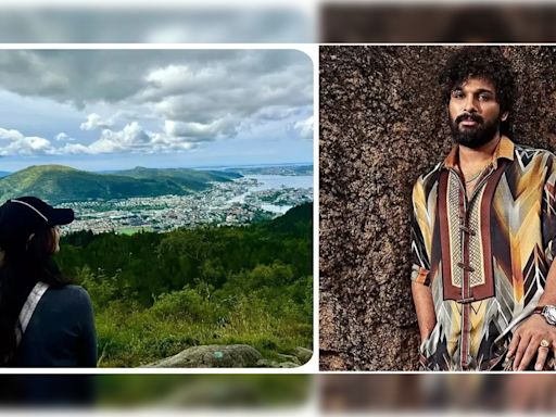 Allu Arjun and Sneha Enjoying A Norwegian Holiday