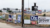 Campaign signs are not allowed along roads and on bridges, UDOT says