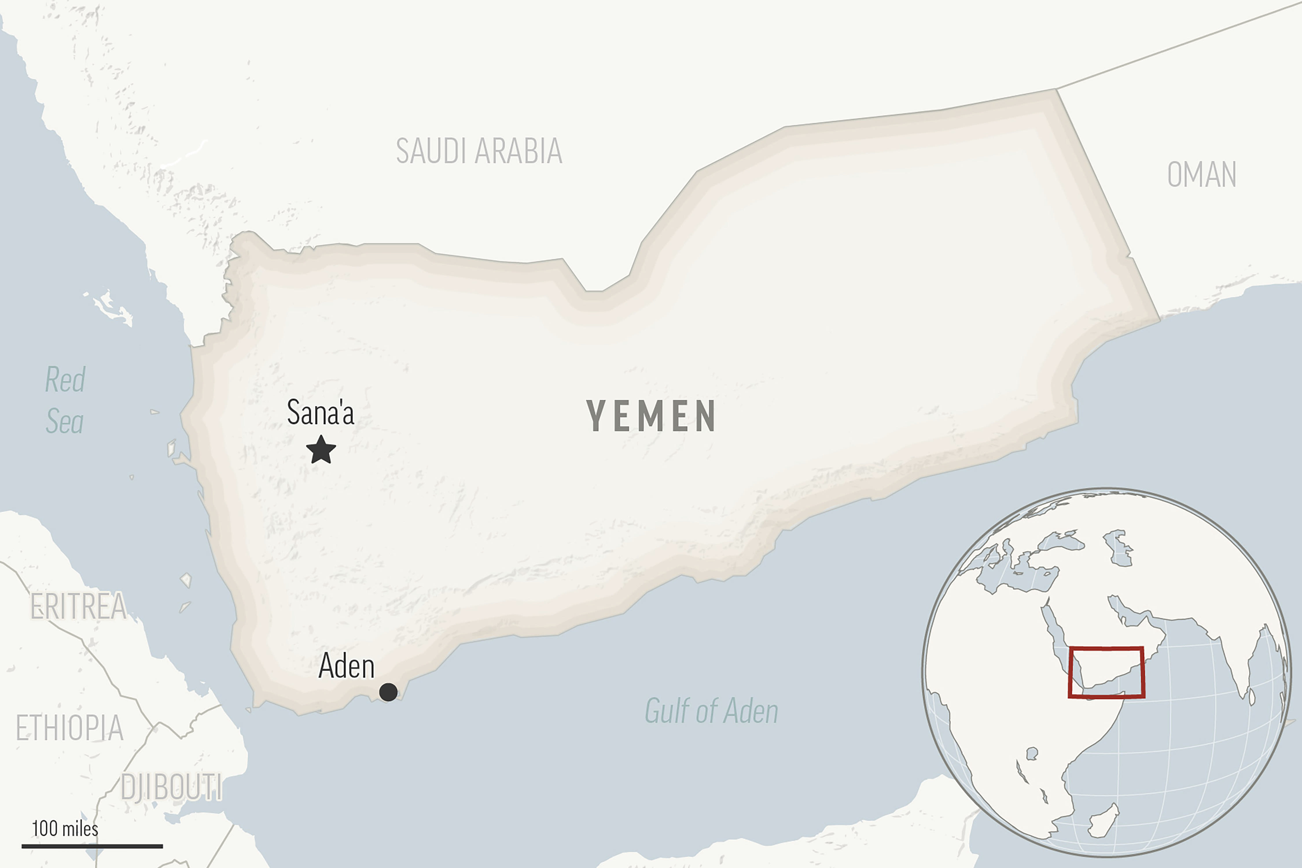 Suspected attack by Yemen's Houthi rebels targets ship in southern Red Sea, officials say