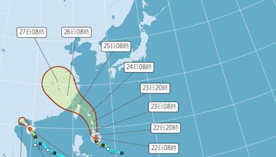 凱米颱風週三、四最接近台灣 吳德榮：強風豪雨不可小覷
