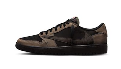 Travis Scott x Air Jordan 1 Low OG SP Velvet Brown, unos tenis de ensueño