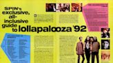 Our Lollapalooza Guide From ’92 Was A Tribute to an Age of Grunge Innocence