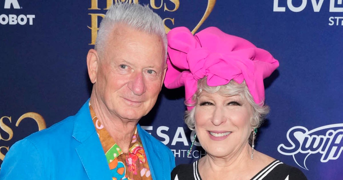 Bette Midler recalls proposing to her husband 40 years ago and their Vegas wedding