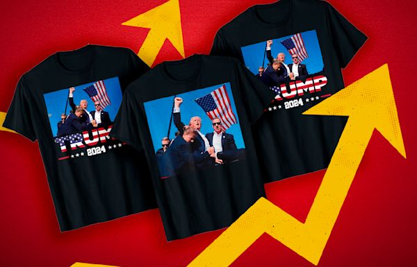 Trump merch sales skyrocketing on Amazon following assassination attempt