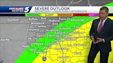 TIMELINE: Severe storms in Oklahoma are possible throughout much of the week