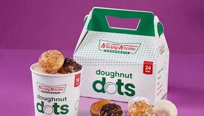 Krispy Kreme Is Adding 4 New Mini Doughnuts Dots to Its Menu