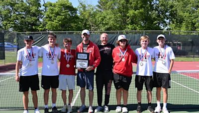 For first time in 24 years, Highland boys claim conference tennis title