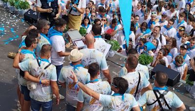 Sariñena se tiñe de color para celebrar sus fiestas en honor a San Antolín