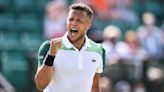 Jay Clarke denies Diego Schwartzmann fairytale farewell with impressive Wimbledon qualifying win