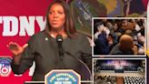 FDNY turns up heat on firefighters who cheered Trump, booed Letitia James with scolding internal letter