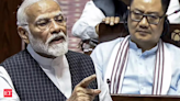 PM Modi in Rajya Sabha: Fight against terrorism in J-K in last stage - The Economic Times