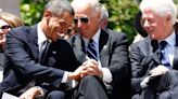 Biden fundraiser with Obama and Clinton nets a record high $25 million, the campaign says