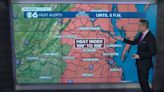 Heat advisory in effect again for much of Virginia today