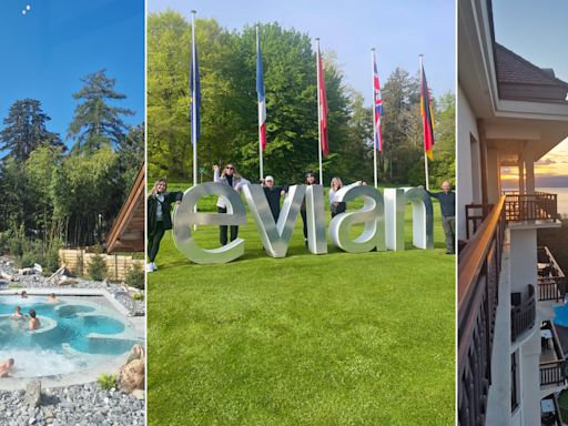 I've found the most relaxing spa hotel in France - and it's got very familiar scenery