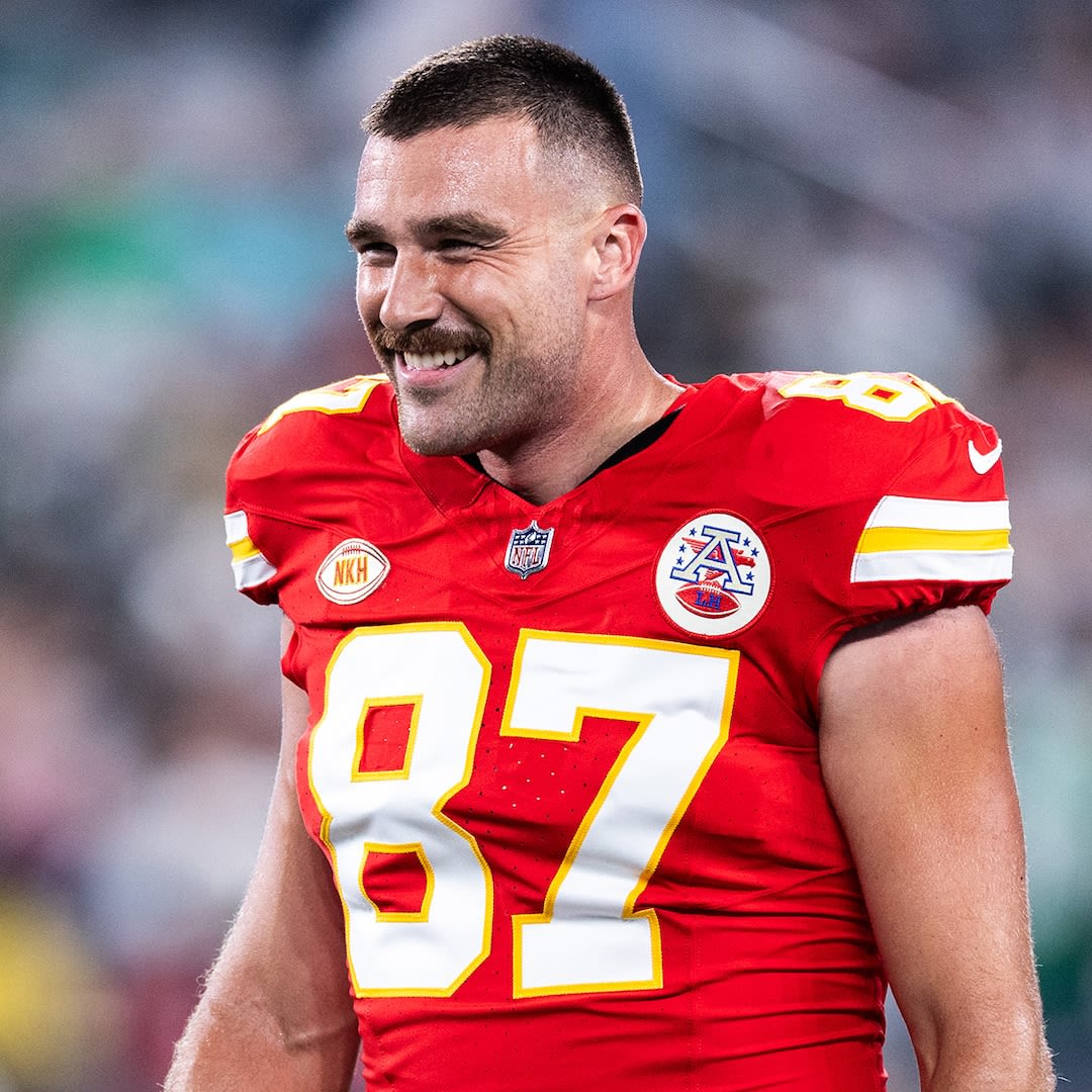 Travis Kelce Reacts to Jaw-Dropping Multi-Million Figure of His New Contract - E! Online