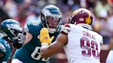 Dealing with pain is nothing new for the rock of Eagles' offensive line, Lane Johnson