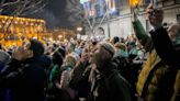 Serbian opposition leaders and protesters rally in Belgrade claiming election was rigged