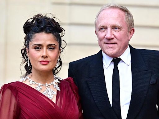 Salma Hayek y Francois-Henri Pinault, invitados de lujo de los Macron en el Elíseo