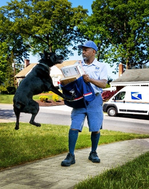 Cleveland, Cincinnati, Columbus in top 10 for dogs biting USPS workers. See where Ohio ranks