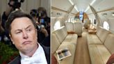 Elon Musk has bought 2 private jets over the past 2 years. Take a look inside the Gulfstream G550, which retails from $14 million when preowned.