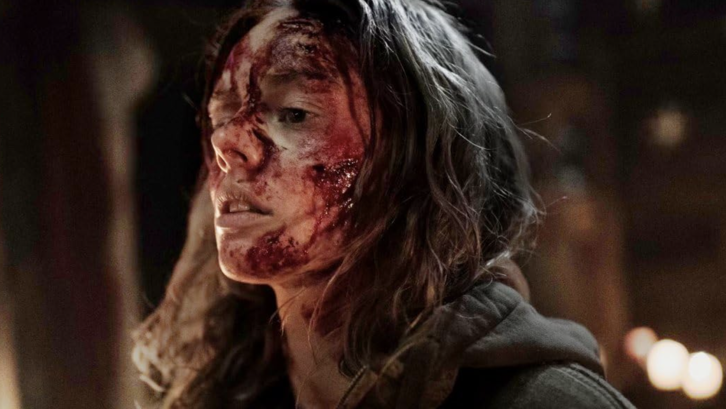 'Azrael' review: Samara Weaving, a silent gimmick, and lots of gore