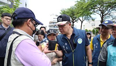 環境部長彭啟明首赴台南巡查登革熱防疫 笑說被總統說服「跳火坑」
