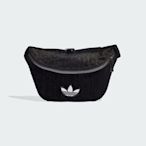 adidas 腰包 斜背包 運動包 WAISTBAG 黑 II3382