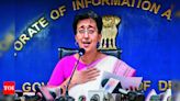 Delhi Receives Zero Central Tax Share: Atishi | Delhi News - Times of India