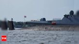 Two Russian warships in China for joint naval exercises - Times of India