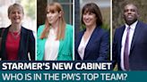 Starmer assembles his cabinet: Who's in the top jobs? - Latest From ITV News