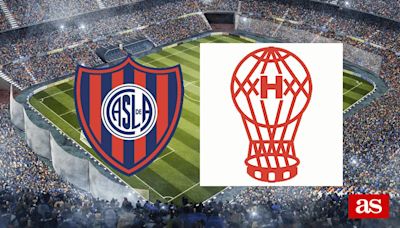 San Lorenzo de Almagro vs Huracán: estadísticas previas y datos en directo | Liga Profesional Argentina 2024