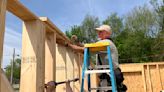 Work continues on Habitat for Humanity house on Forkner Street