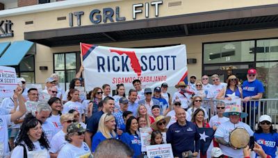 Rick Scott touts Puerto Rican leaders' support for re-election bid