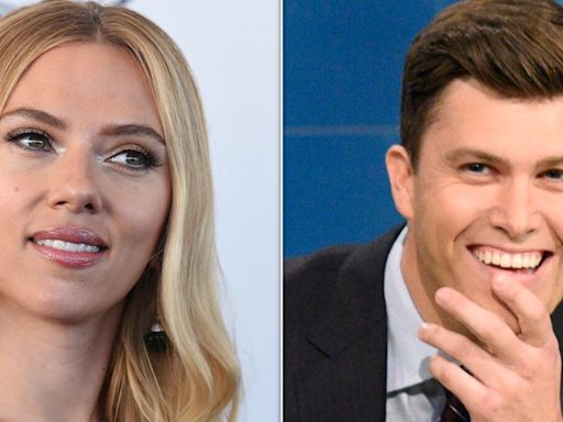 Scarlett Johansson Reveals The 1 'SNL' Joke By Colin Jost That Made Her 'Black Out'